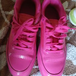 Hot Pink Reebok Cardi B Club C