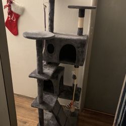 Cat Tree House 