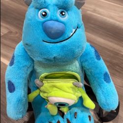 Disney Outfits/ Disney Plushie Backpack/ Monsters Inc 
