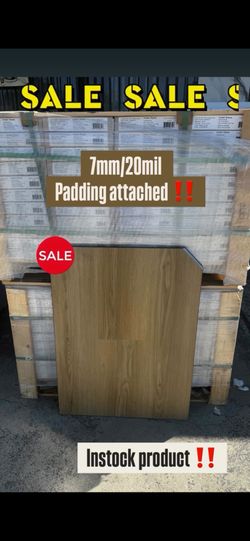 Vinyl Flooring 7mm/20mil For $1.59 In Stock!!