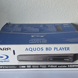 Sharp AQUOS BD-HP21U Blu-ray Disc Player 1080p HDMI Dolby TrueHD DTS-HD