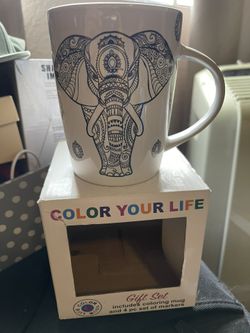 gift set coloring mug