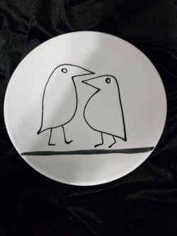 vintage hand-painted ceramic piece from the Ciao Italya (or Ciao ltalia collection, created by Bellini in taly. 8"