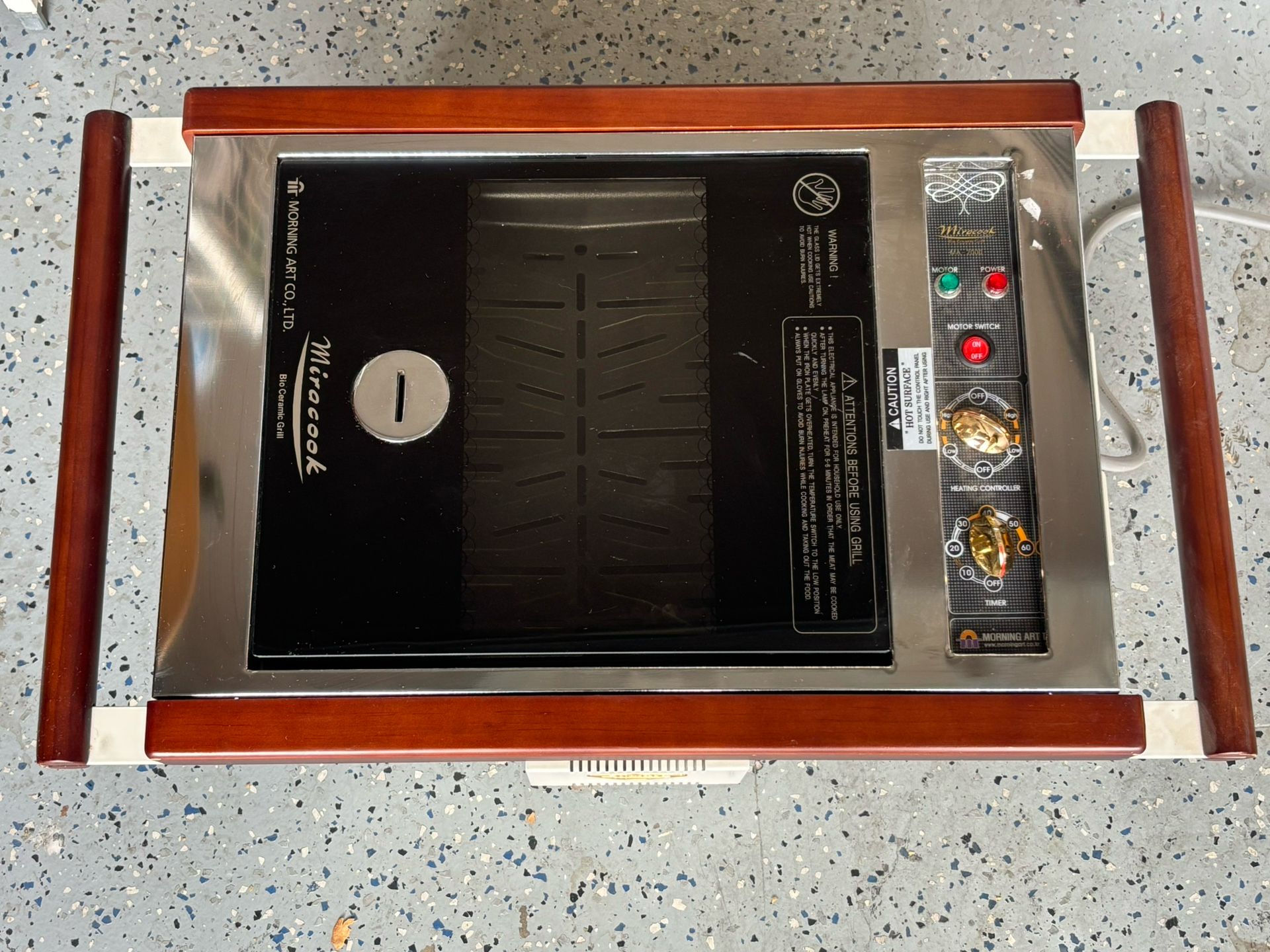 Smokeless electric bbq Grill, Morningart MiraCook MA-2000