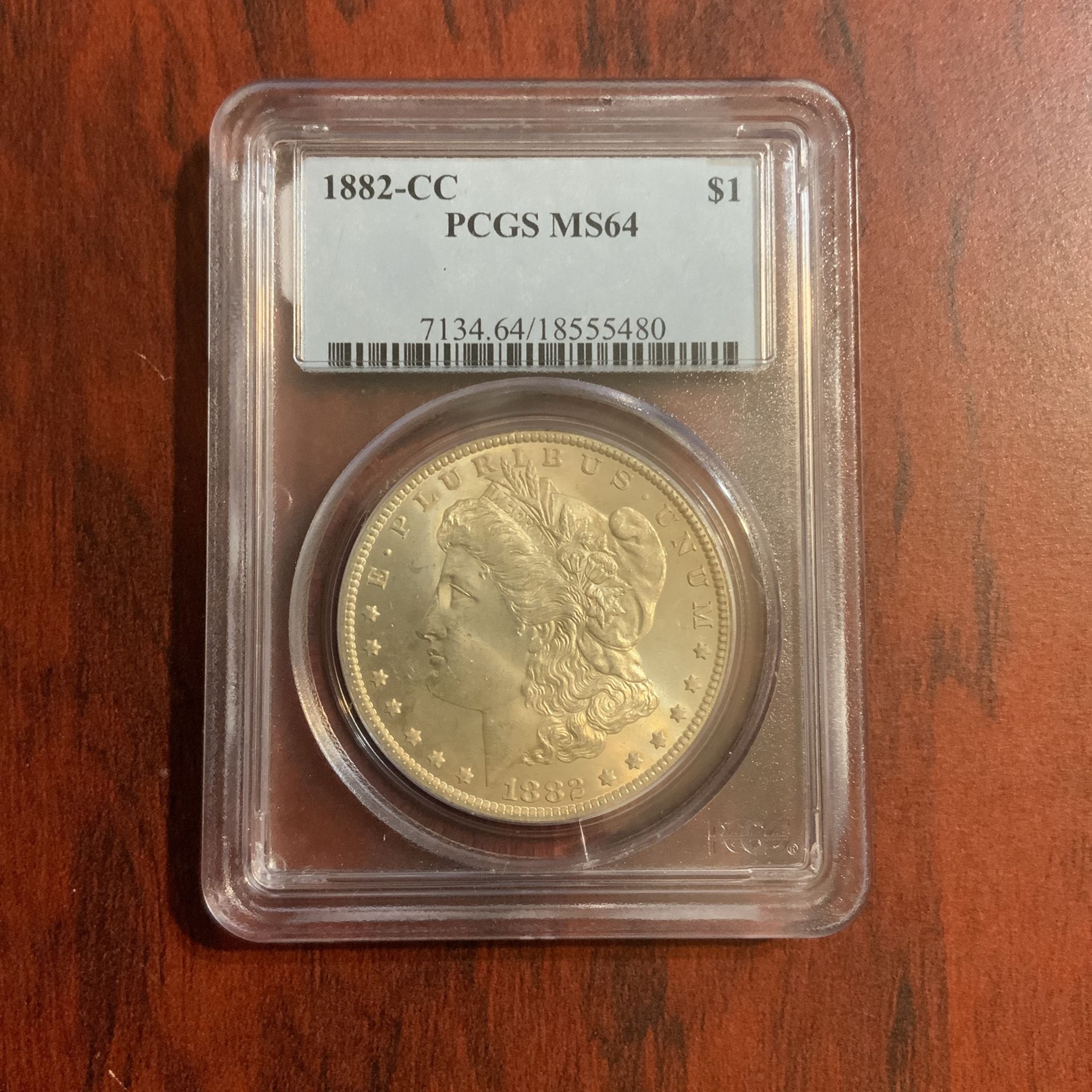1882 Carson City Morgen Dollar,  MS 64