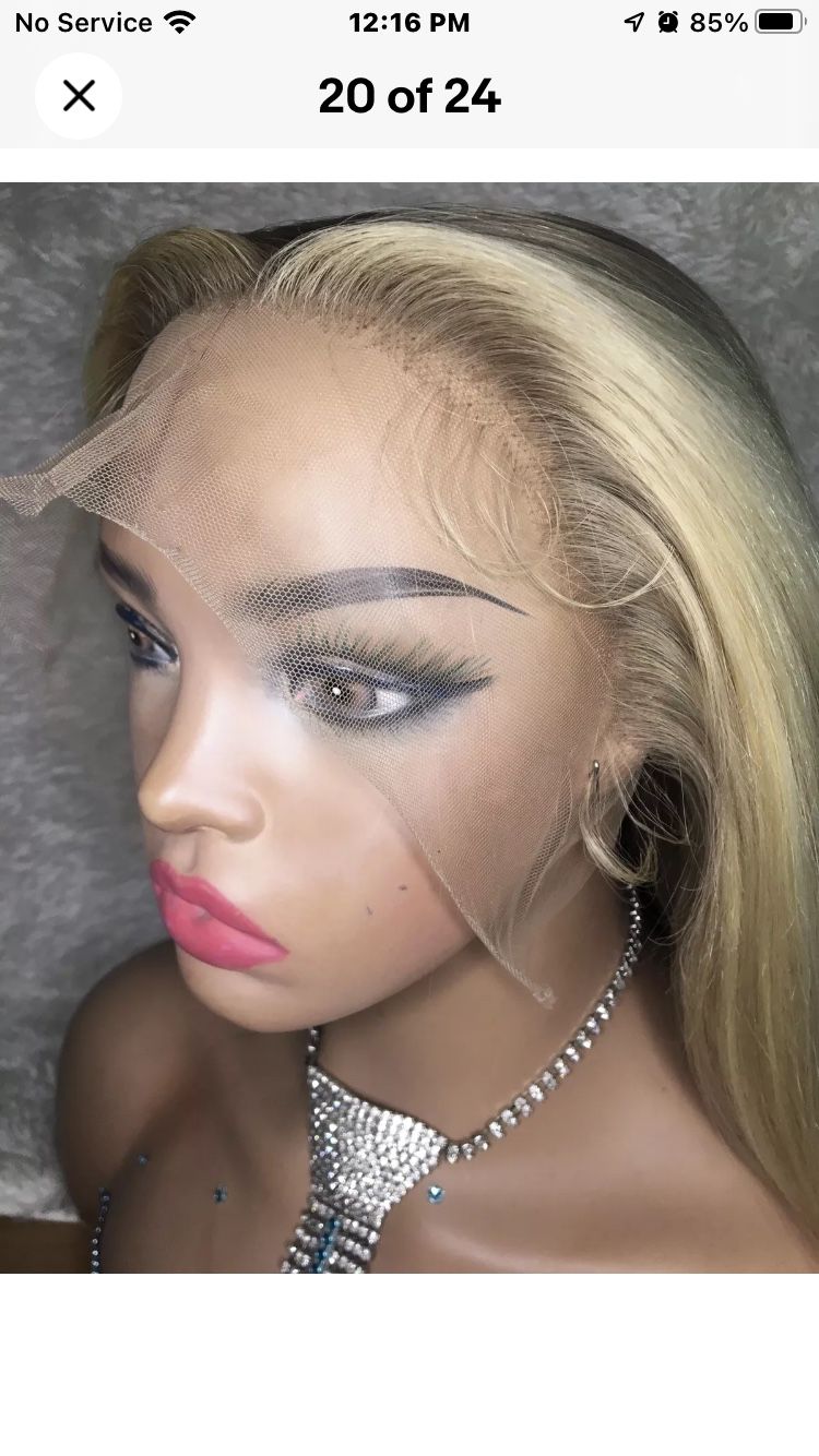 Sand Blonde Ombré Lace Front Wig Make Offer