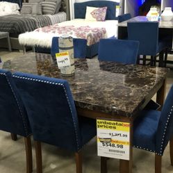 1 Dining Table 6 Chairs