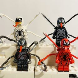Marvel Venom Minifigure Bundle Set | New Custom LEGO Compatible Toy