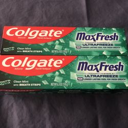 Colgate Max Fresh Toothpaste 6.3 Oz $3 Each