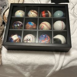 Baseball Display Case 12 Baseball Display