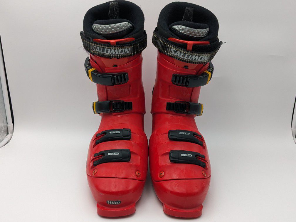 Salomon Integral Mogul Force Ski Boots Flex 80 355/28.5 Mens 10.5 Womens 12