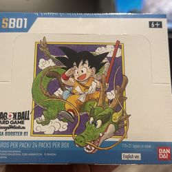 Dragon Ball TCG SB01 Manga Booster Box 24 Packs 