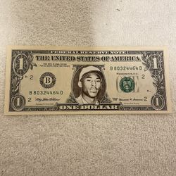 NBA LAKERS KOBE BRYANT ROOKIE ONE DOLLAR BILL