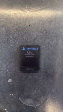 PlayStation 2 memory card