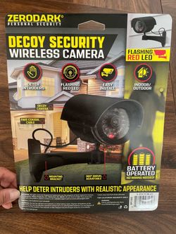Decoy security camera