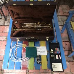 Buescher BU-7 Student Trumpet ~ BRAND NEW ~ COMPLETE