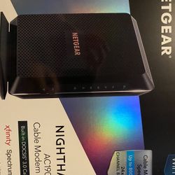 Nighthawk AC1900  WiFi Cable Modem Router