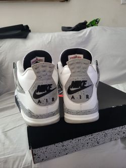 Air Jordan 4 White Cement Nike Air