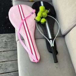 Tennis Rackets With Balls 