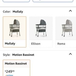 New! Graco move & Soothe Bassinet 