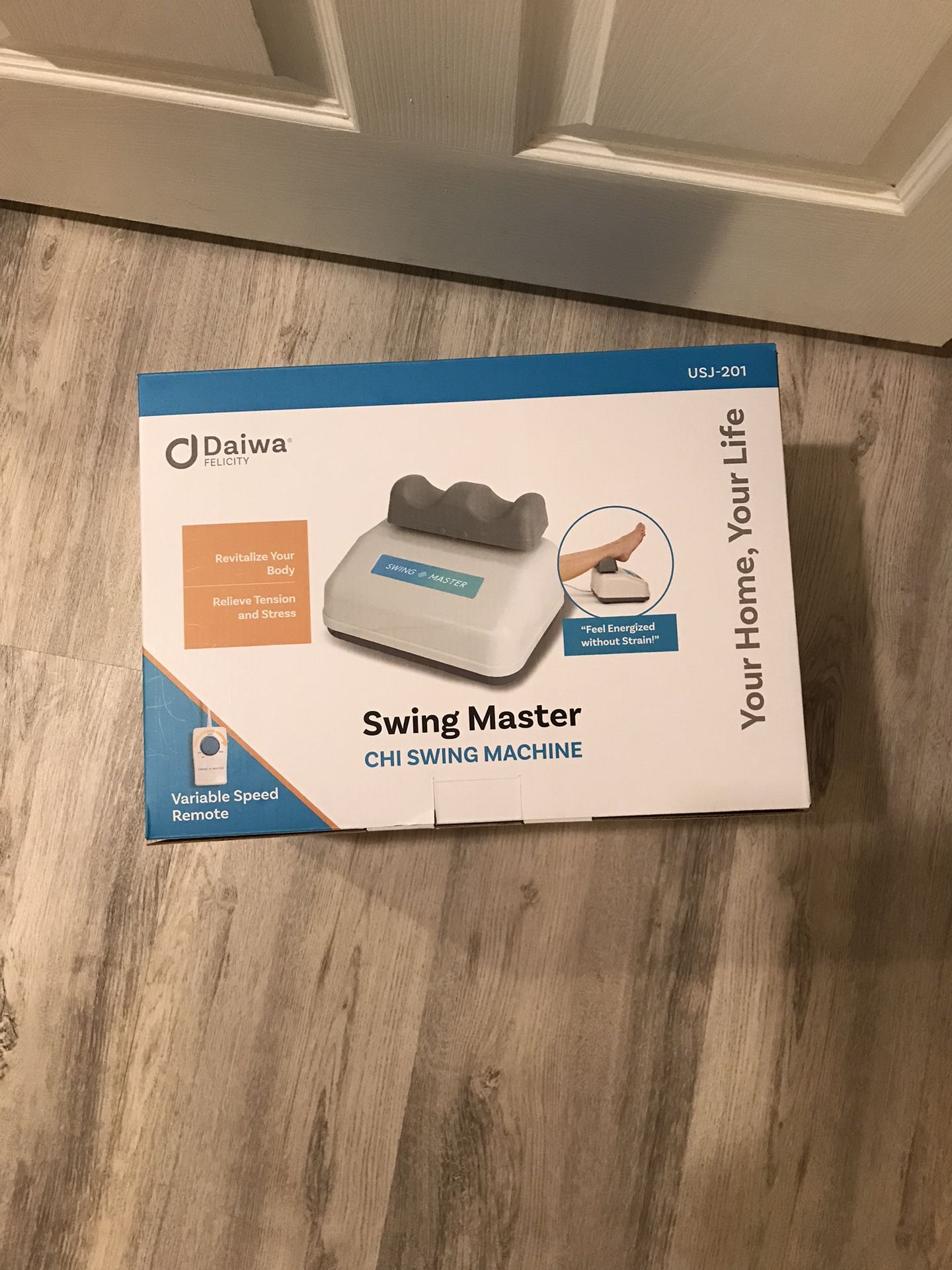 Swing Master Daiwa Felicity Chi Machine Passive Aerobic Exerciser New In Box