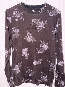Hollister Floral Long Sleeve Top