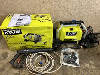 RYOBI 1900 PSI 1.2 GPM Cold Water Wheeled Corded Electric Pressure Washer