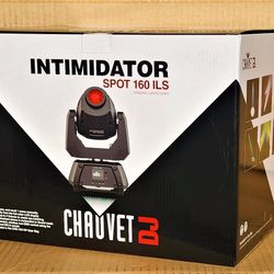 🚨 No Credit Needed 🚨 Intimidator Series LED Spotlight Moving Head Gobo Projector ILS DMX Chauvet DJ 🚨 Payment Options Available 🚨 