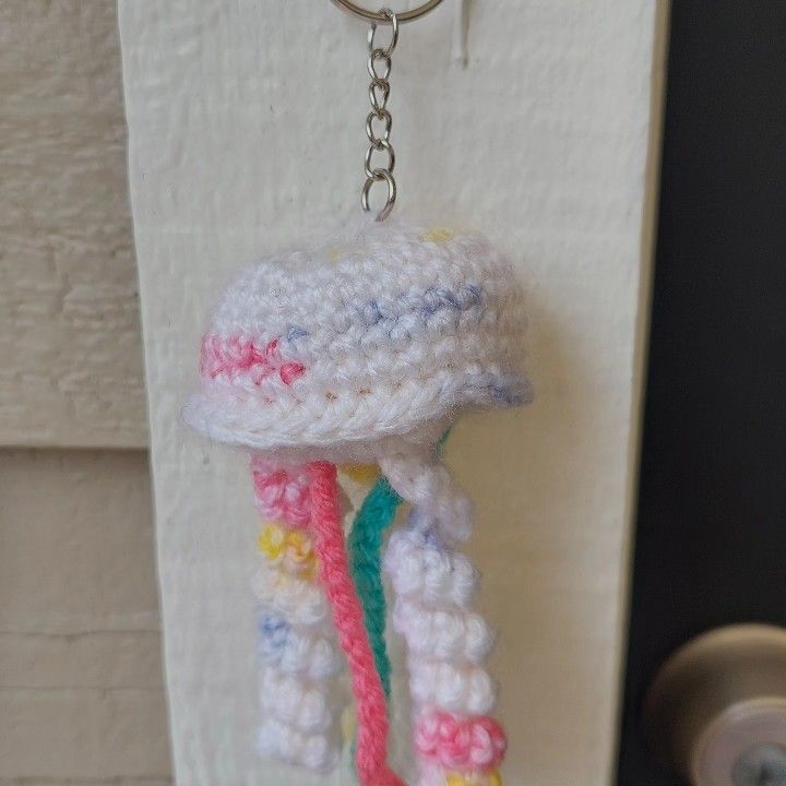 Jellyfish Keychain