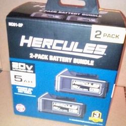 5 AH Hercules Batteries 2 Pack
