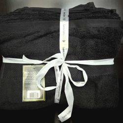 New 23 Piece Bath Towel Set (Black)