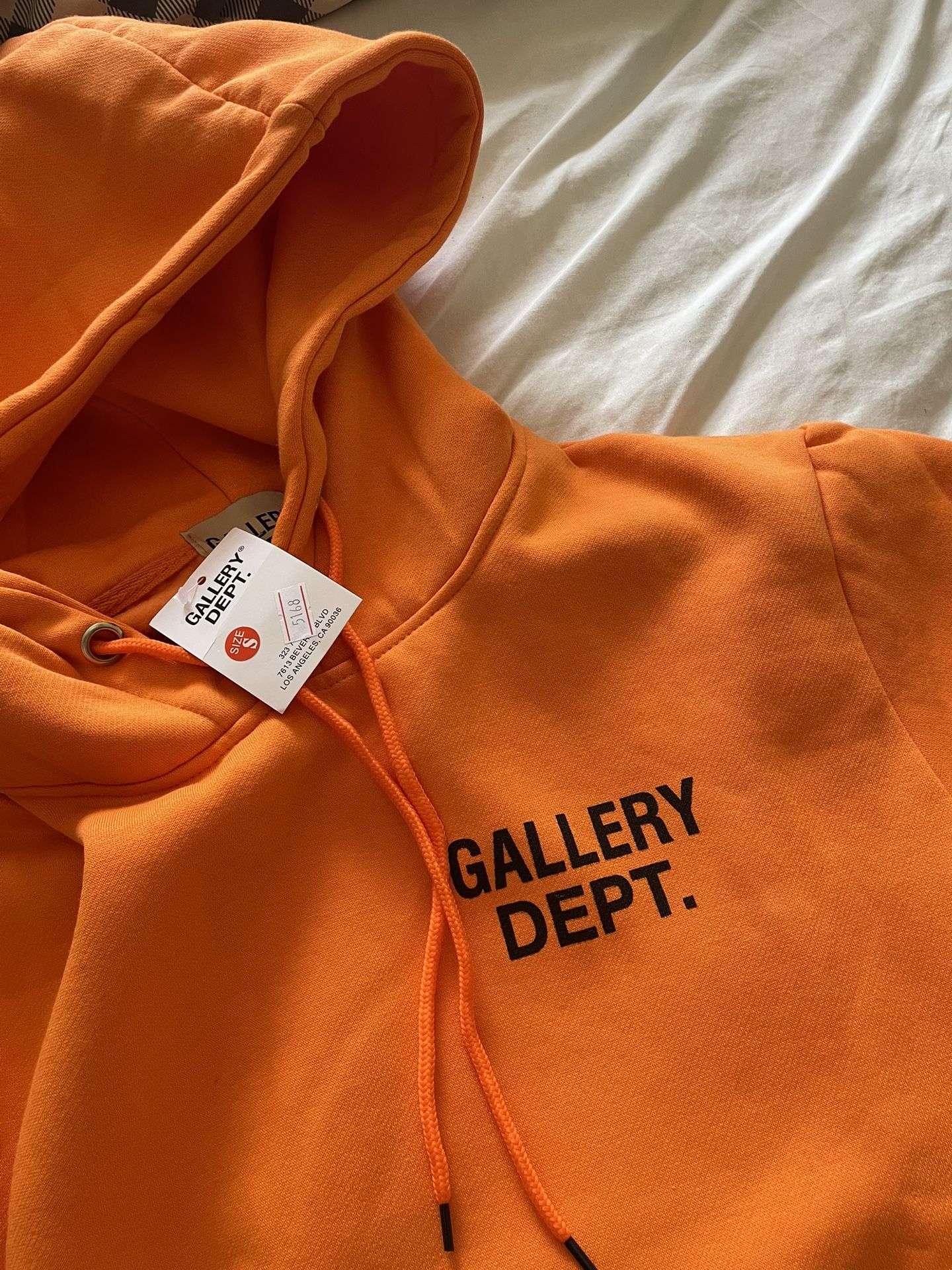 Orange gallery dept hoodie size small and medium New