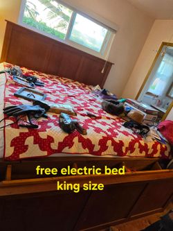Fire electric bed