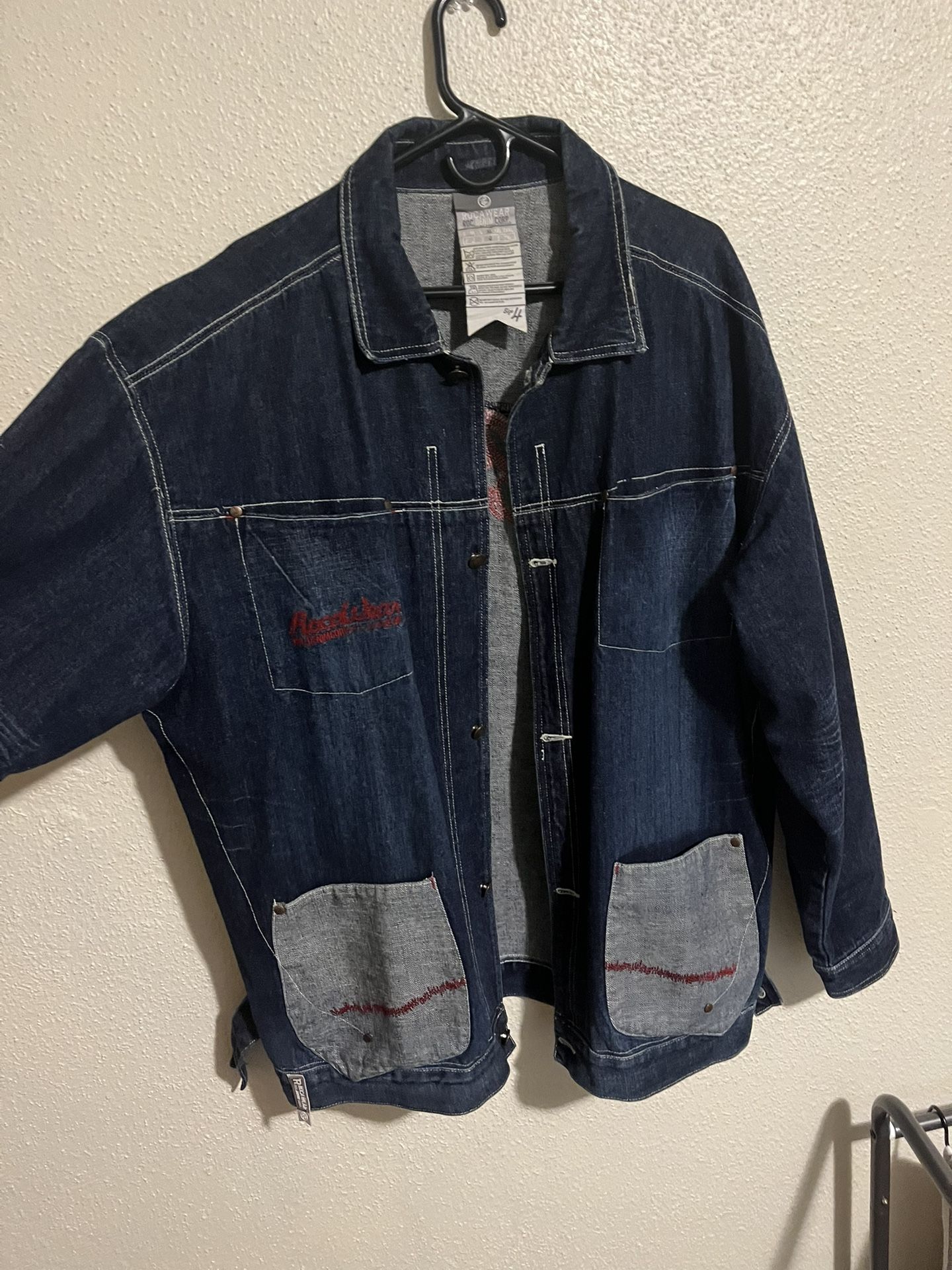 Rocawear Denim Jacket XXL Y2K