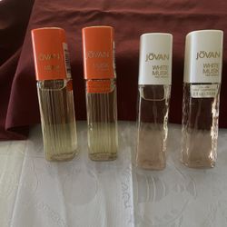 Jovan Musk And Jovan White Musk Perfume