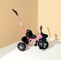 Brand new✨️ in box 📦 Pink 🩷Toddler Adjustable Training Push Tricycle 🚲