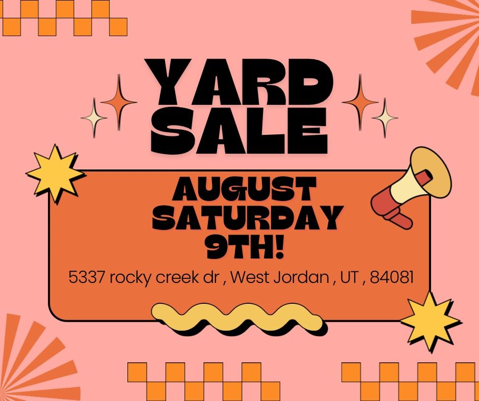 MEGA YARD SALE