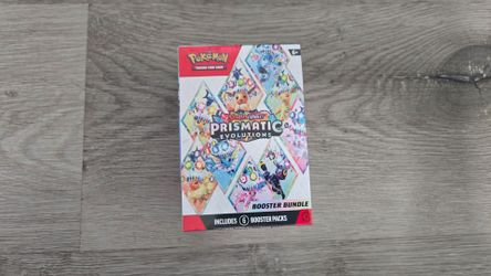 Pokemon Prismatic Evolutions Booster Bundle