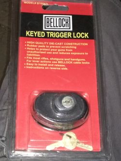 New keyed trigger lock