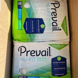 Adult Diapers Large $10 Each Pack