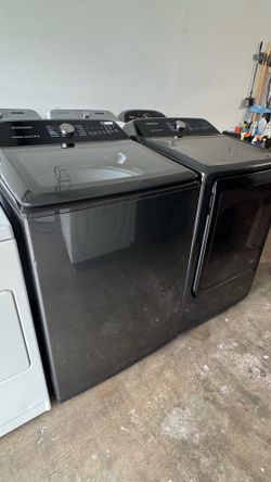 SAMSUNG XL WASHER AND DRYER SET 👍👍👍 DELIVERED & INSTALLED