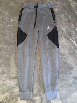 Jordan Jogger Sweatpants Gray Black