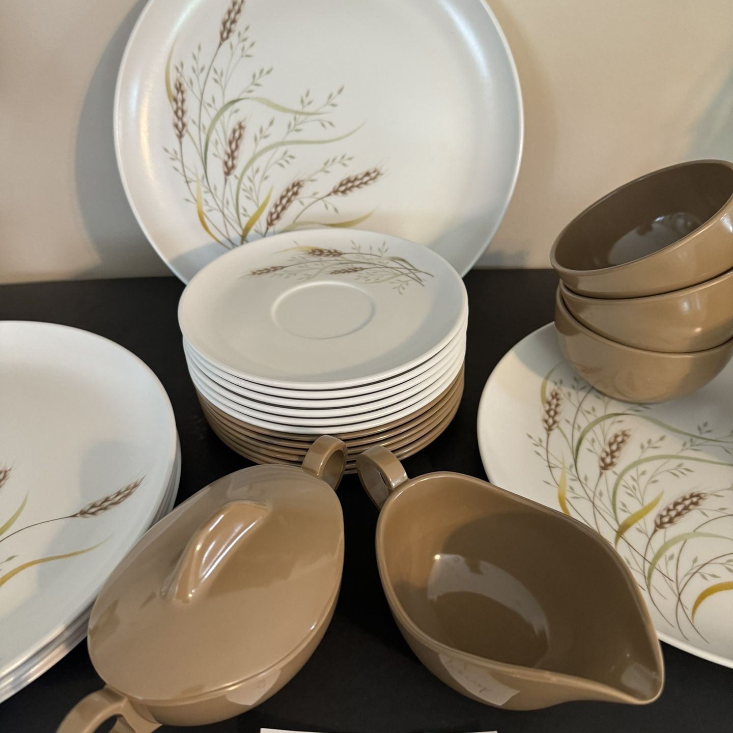 Whispering Wheat Melmac Dinnerware For 6 for Sale in New Lenox, IL