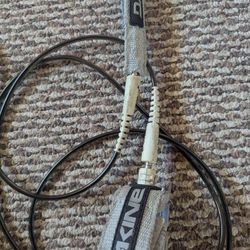Dakine Surfboard Leash 7ft Ultralight Comp Thin Surfing Leg Ankle Velcro Cord Strap Tether FCS Destination Oneill Rip Curl Billabong Longboard Short