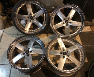 22 inch Vellano Rims VSK 5 lug 5x115