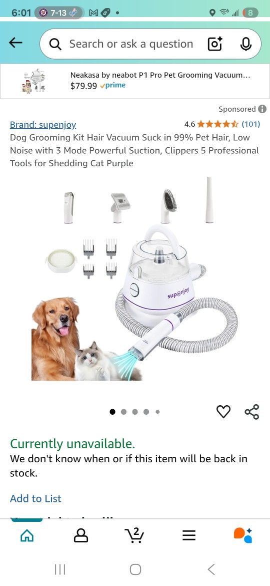 Pet Grooming Kit K2 Pro