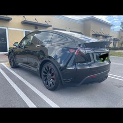 Tesla OEM REAL CARBON FIBER rear Trunk Spoiler