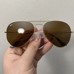 New RayBan Aviator Oversize Size 62mm & Standard Size 58mm With Original Ray Ban Packaging 