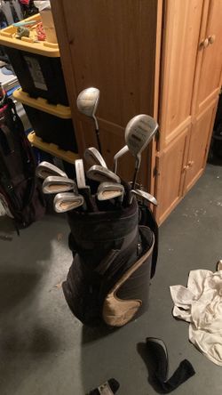 Golf Club Set with Bag - Driver through putter