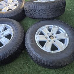 4 new 2026 FORD RANGER RIMS&TIRES 255-70R17 ALL TERRAIN 